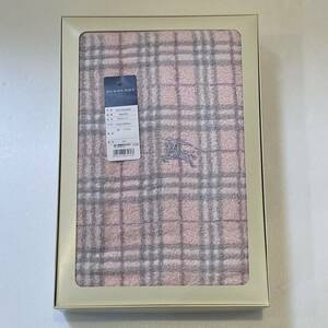 激レア【送料無料】BURBERRY/バーバリー/正規品/新品未使用/タオルケット/ノバチェック/ホースマーク刺繍/西川産業株式会社/RP/寝具(248y)