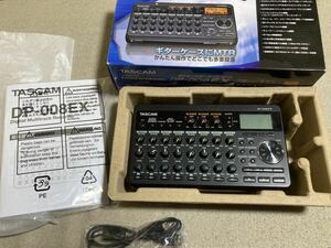 ★新品同様!! TASCAM DP-008EX マルチトラック レコーダー 8トラック SD/SDHC MTR DIGITAL POCKETSTUDIO マイク内蔵 リバーブ付 電池駆動