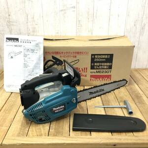 ▼【動作OK】MAKITA ME230T 250mm エンジンチェンソー 切断機 電動工具 マキタ チェーンカバー/取扱説明書付き 訳あり