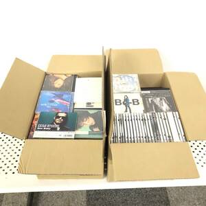 ▽【CD 2箱】大量まとめ 重量約20－30㎏ 枚数約200～300枚程度 閉店 在庫 中古 邦楽 洋楽 ジャンル色々 アルバム等 セット 2箱