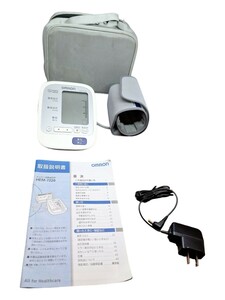 20780 オムロン/OMRON/HEM-7220/自動血圧計/上腕式/健康器具/家庭用/医療機器/当時物/コレクション/測定器
