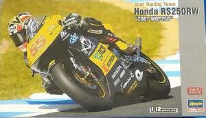 ハセガワ 1/12 スコットレーシング チーム ホンダ RS250RW 2007 WGP250 未開封 テレフォニカ konika nsr500 ナストロアズーロ レプソル