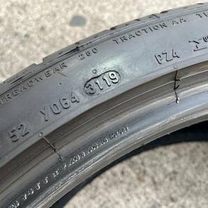 245/35ZR20 PIRELLI P ZERO PZ4 中古品2本セット(F)②の画像3