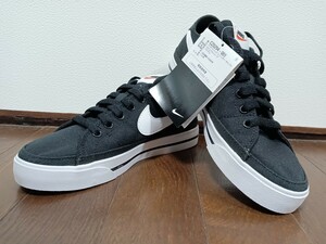 NIKE ウィメンズ　コート レガシーキャンパス SIZE5.5 22.5cm 未使用品 NIKE ナイキ スニーカー ブラック