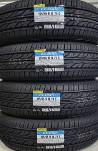 新品　ダンロップ　155/65R14 EC202 4本セット