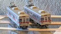 TOMYTEC(トミーテック)製 鉄道コレクション 長野電鉄3600系冷房車(L2編成)3両セットA ※シール貼付済_画像1