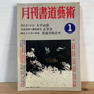 ケヲ☆0320s[月刊 書道藝術 大平山濤] 書道団体の徹底研究 正筆会 1989年