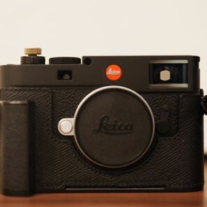 LEICA M11 ライカ ボディ サムレストケース付き ブラックの画像6