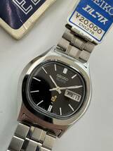 デッドストック SEIKO ELNIX セイコー エルニクス 腕時計 ENS278 ステンレス メンズ_画像2