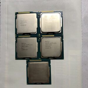 Intel Core i5-3470 SR0T8 3.20GHz 5個セット