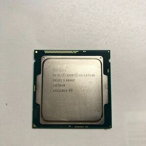 Intel XEON E3-1271V3 SR1R3 3.60GHz /p119の画像1