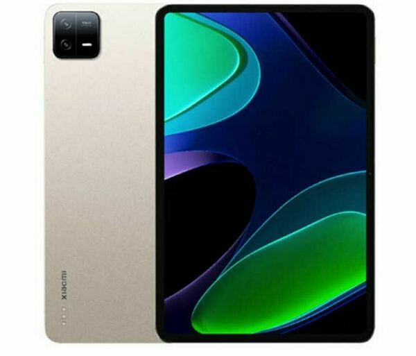 ★新品XIAOMI シャオミ　Androidタブレット Xiaomi Pad 6 シャンパンゴールド 8GB、128GB　VHU4358JP 送料込！即発送！