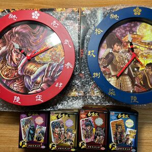 花の慶次 時計 メモスタンド