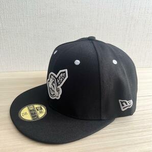 ニューエラ インディアンス キャップ ブラック 59Fifty 7 1/4の画像2