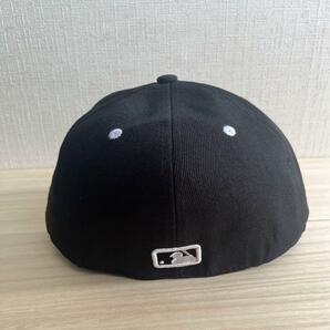 ニューエラ インディアンス キャップ ブラック 59Fifty 7 1/4の画像5