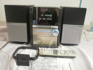 Panasonic パナソニック　SA-PM77MD 5CDチェンジャーカセット.MD.プレイヤー