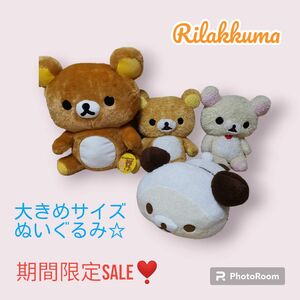 リラックマ ぬいぐるみ パンダ レア コリラックマ Rilakkuma サンエックス⑤