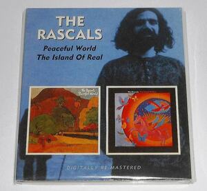 08年UK盤２CD『Peaceful World / The Island Of Real＊The Rascals』 ザ・ラスカルズ ★フェリックス・キャバリエ★バジー・フェイトン参加
