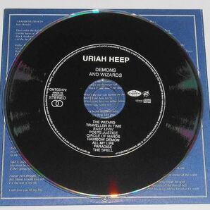 2001年 UK盤◆紙ジャケ『 Demons & Wizards 悪魔と魔法使い Uriah Heep』ユーライア・ヒープ＊1972年の傑作名盤★プログレ融合ハードロックの画像6
