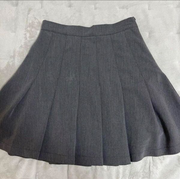 HOTPING ホッピン スカート グレー 韓国 制服 なんちゃって プリーツスカート JK 中学 高校 制服ミニスカート