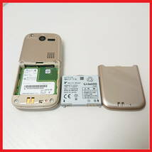 docomo F-08C らくらくホン　ベーシック3 【動作保証付！】：管696_画像6