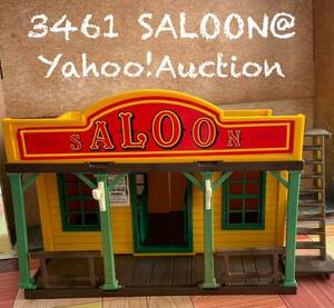 中古プレイモービル 3461 からヴィンテージウェスタンアクセサリー　SALOON ドールハウス　ミニチュア　Kindly search playmobil yoru!