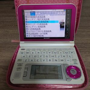 SHARP　電子辞書　Brain ケース付き　PW-G5100