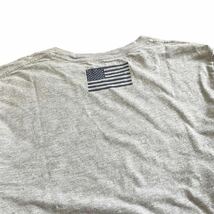 POLO Ralph Lauren ロゴ 長袖 Tシャツ XL (18-20) グレー ロンT 星条旗 フラッグ ポロ ラルフローレン_画像6