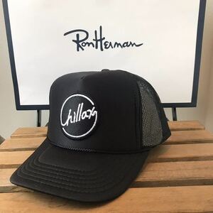 RHC Ron Herman ロンハーマン Chillax メッシュキャップ ブラック CAP