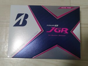 パールピンク　2021年モデル　TOUR B JGR 　日本正規品　1ダース １２個 BRIDGESTONE ブリヂストン ゴルフボール