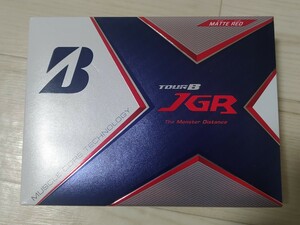 マッドレッド　2021年モデル　TOUR B JGR 　日本正規品　1ダース １２個 BRIDGESTONE ブリヂストン ゴルフボール