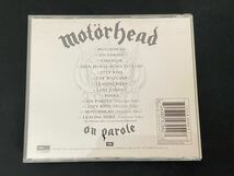 【幻のファースト】Motorhead, モーターヘッド／On Parole（輸入盤）_画像2