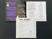 【国内盤3枚セット】Aerosmith,エアロスミス／Pump,Get A Grip,Nine Lives,パンプ,ケットアグリップ,ナインライヴズ（帯付）_画像5