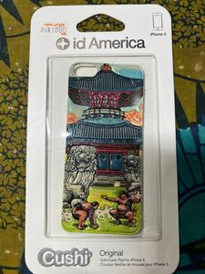 id America iPhone5用カバー2種　使用済み