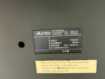 ジャンク Aurex オーレックス PC-4030 カセットデッキ レトロ_画像7