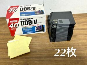  Fuji Film 3.5 type DOS/V for floppy format settled 22 sheets 