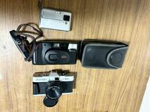 コンパクトカメラ フィルムカメラ YUNON yn600(完動品) Fuji multi autofocus 35/80(バッテリー無し) カシオデジタルカメラEX-V8(ジャンク)_画像5