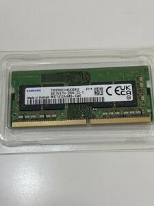 ノートパソコン用メモリ サムスン samsung DDR4 M471A1G44AB0-CWE 8GB 1枚 