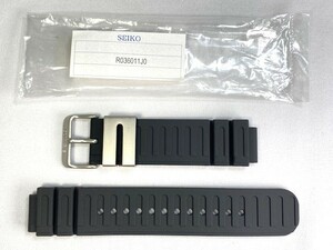 R036011J0 SEIKO プロスペックス 17mm 純正シリコンバンド ブラック SBEE001/7N36-0AG0用 ネコポス送料無料