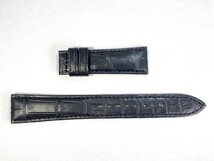 RG01W19BK SEIKO グランドセイコー 19mm 純正革ベルト クロコダイル ブラック SBGX265/9F62-0AB0他用 送料無料_画像2