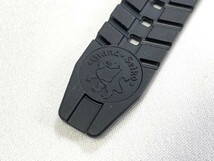 E006011J9 SEIKO グランドセイコー 22mm 純正シリコンバンド ブラック SBGX339/9F61-0AM0用 ネコポス送料無料_画像4