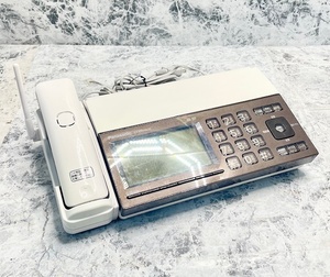 T3624 Panasonic おたっくす KX-PD102DL パーソナルファックス 電話機 FAX スキャナ コピー スマホ連動 ピアノホワイト