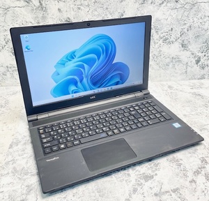 T3471 NEC VersaPro VKT23F-1 Core i5-6200U 2.30GHz メモリー4GB HDD500GB Windows11 ノートPC 