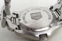 1円～【動作品】TAG HEUER タグホイヤー リンク WT1110-0 クォーツ メンズ腕時計　3-2-11_画像8