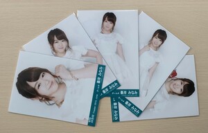 A03【AKB48】峯岸みなみ⑦　５枚セット(全５枚)　生写真　コンプ