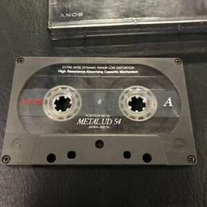 T3049 中古 maxell メタル カセットテープ UD 54 METAL 録音済み ツメあり 音鳴り確認済 メタルポジション Ⅳ 爪あり 54分テープ
