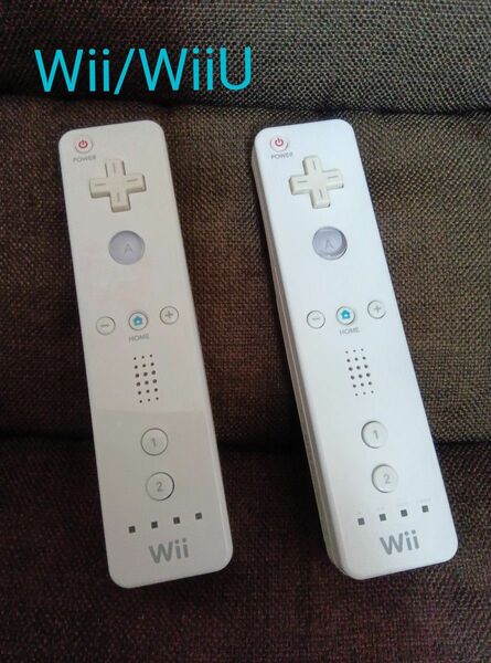 Nintendo Wii WiiU用 リモコンセット美品(ホワイト)