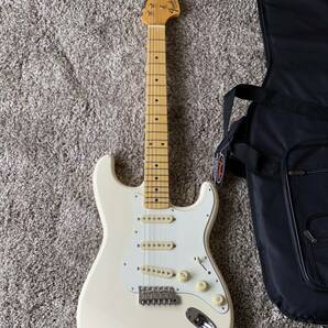 送料込み 超美品 Fender Made in Japan / JV Modified 60s Stratocaster Maple Olympic White フェンダージャパン ストラトキャスターの画像2