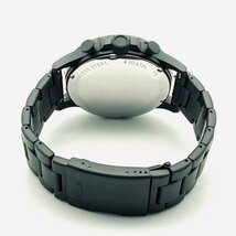 2288♭FOSSIL フォッシル 腕時計 NATE JR1401 クロノグラフ 正規輸入品 メンズ ブラック【0226】_画像4