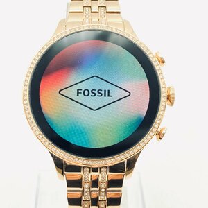 2358♭FOSSIL フォッシル スマートウォッチ FTW6077 ジェネレーション6 タッチスクリーン ピンクゴールド【0226】